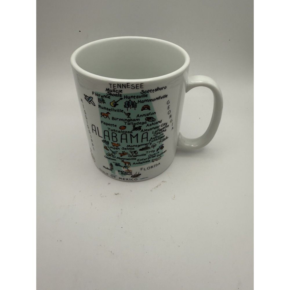 222‎ Fifth My Place Alabama Mug Coffee Tea Large Landmarks